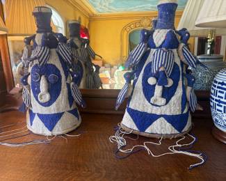 African Yoruba Beaded Crown