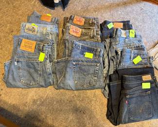 Vintage 1990's  jeans including Levi's , Lee, Wrangler and Outback Red( Limited Express early 1990's)
