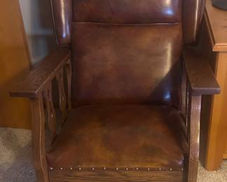 Leather Rocker