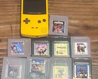 Working Gameboy Color and Games