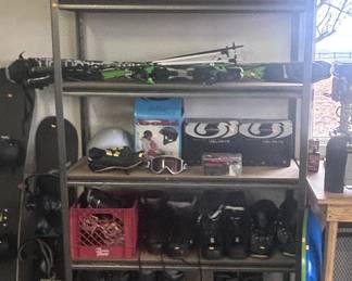 Ski Boots and Skis 