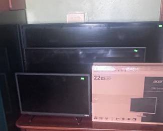 Televisions, TV's and Monitors 