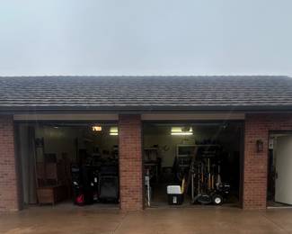 Detached Garage full of great stuff!