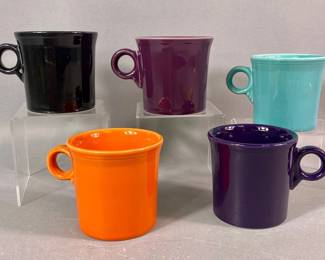 Fiestaware mugs 