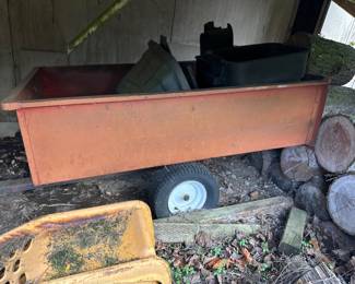 Lawn mower trailer
