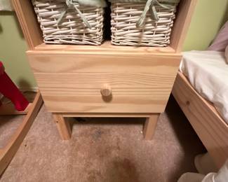 Pine nightstand