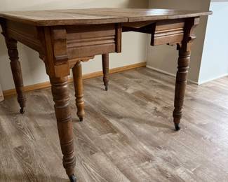 Antique oak table