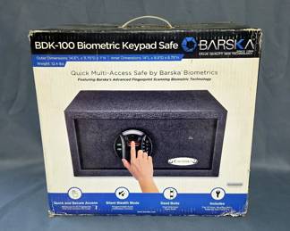 Barska BDK-100 Biometric Keypad Safe 