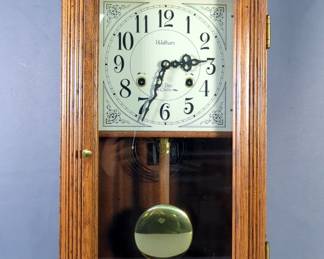 Waltham 31 Day Chime Wall Clock With Key 
