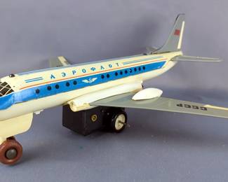 Aeroflot CCCP Jet Toy Airplane with Box 