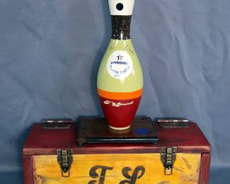 The Dude Bowling Pin with Display Case 