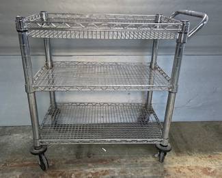 NSF 3 Tier Utility Cart 