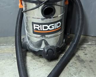 RIDGID 6-Gallon Stainless Steel Wet/Dry Vacuum