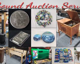 SAS Silver Bars, Silver Dollars, Ridgeway Clock Online Auction