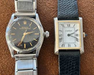 Rolex & Cartier watches