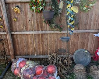 HUGE ornaments indoor or out 