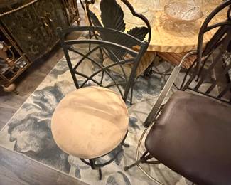 Several single barchairs