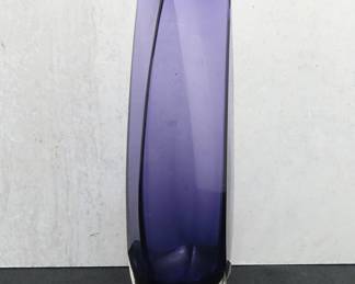 Vintage Kelvin's Hand Blown Glass Vase - Made in Japan