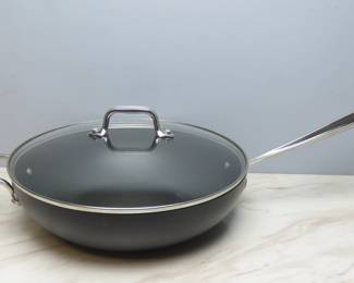 All Clad Non Stick 12" Wok with Lid