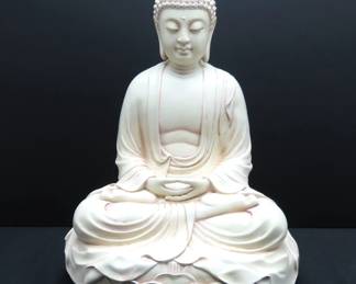 11" Buddha in Meditation on Lotus Base