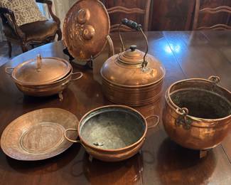 Collection of copper