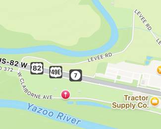 GPS is not accurate, but will get you close. The red dot shows actual location. Two story red brick house. 