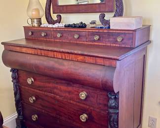 Mahogany wishbone dresser