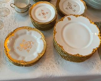 Hand painted Limoges china 