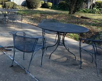 Meadowcraft table and chairs