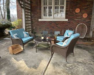 Wicker patio furniture 