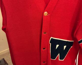 Vintage Letter Sweater