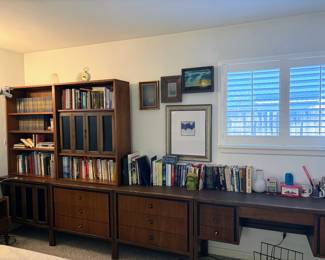 MCM Witz  Office shelves, cabinets and desk