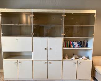 MCM Wall unit with lights 