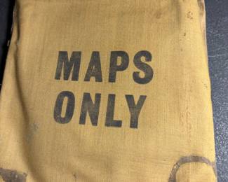 WW2 RAF Silk Scape & Envasion Map 