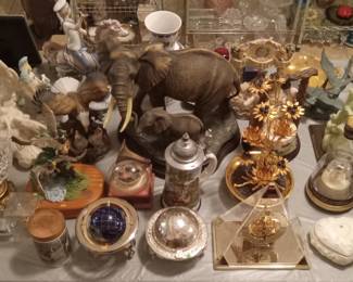 all types of unique vintage & some antique pieces.
