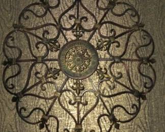 Metal Scroll Wall Art