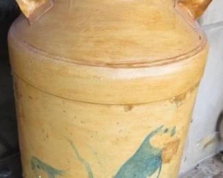 Hand Painted Milk Can