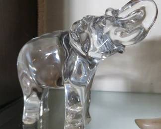Baccarat Crystal Elephant