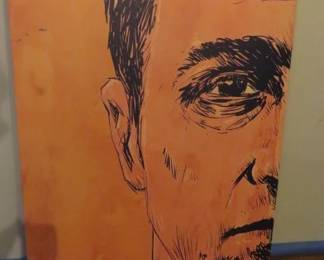 Edward Norton Fight Club Canvas Print by Giuseppe    21 1/2" x 30"