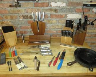 Kitchen Knives/Carving Sets