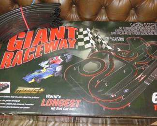 AFX Giant Raceway Set for HO Scale Slot Cars