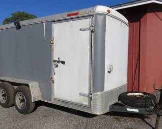 Cargo Craft Single Axle Enclosed Cargo Trailer