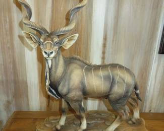 Vintage Boehm Porcelain Limited Edition Greater Kudu Sculpture