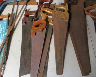 Vintage Hand Saws