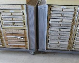 Vintage Medication Med Carts