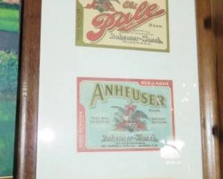 Old Beer Labels Reproduced from Anheuser-Bush Archives