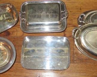 Vintage Horse Trophy Silverplate 