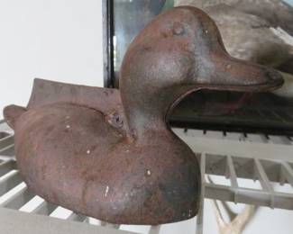Antique Cast Iron Duck