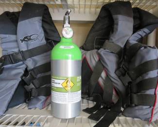 Life-2-101 Life Corporation SoftPac Cylinder Replacement/Boating Vest Life Jackets