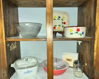 VINTAGE CORNING & PYREX